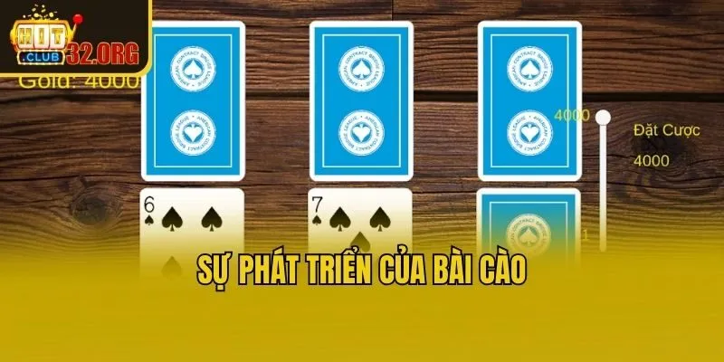 Sự phát triển của bài cào